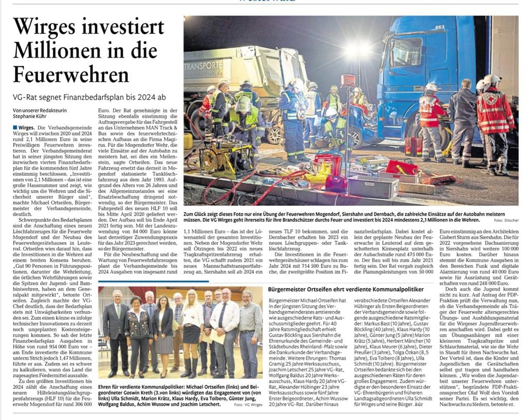 Artikel WZ TLF2019