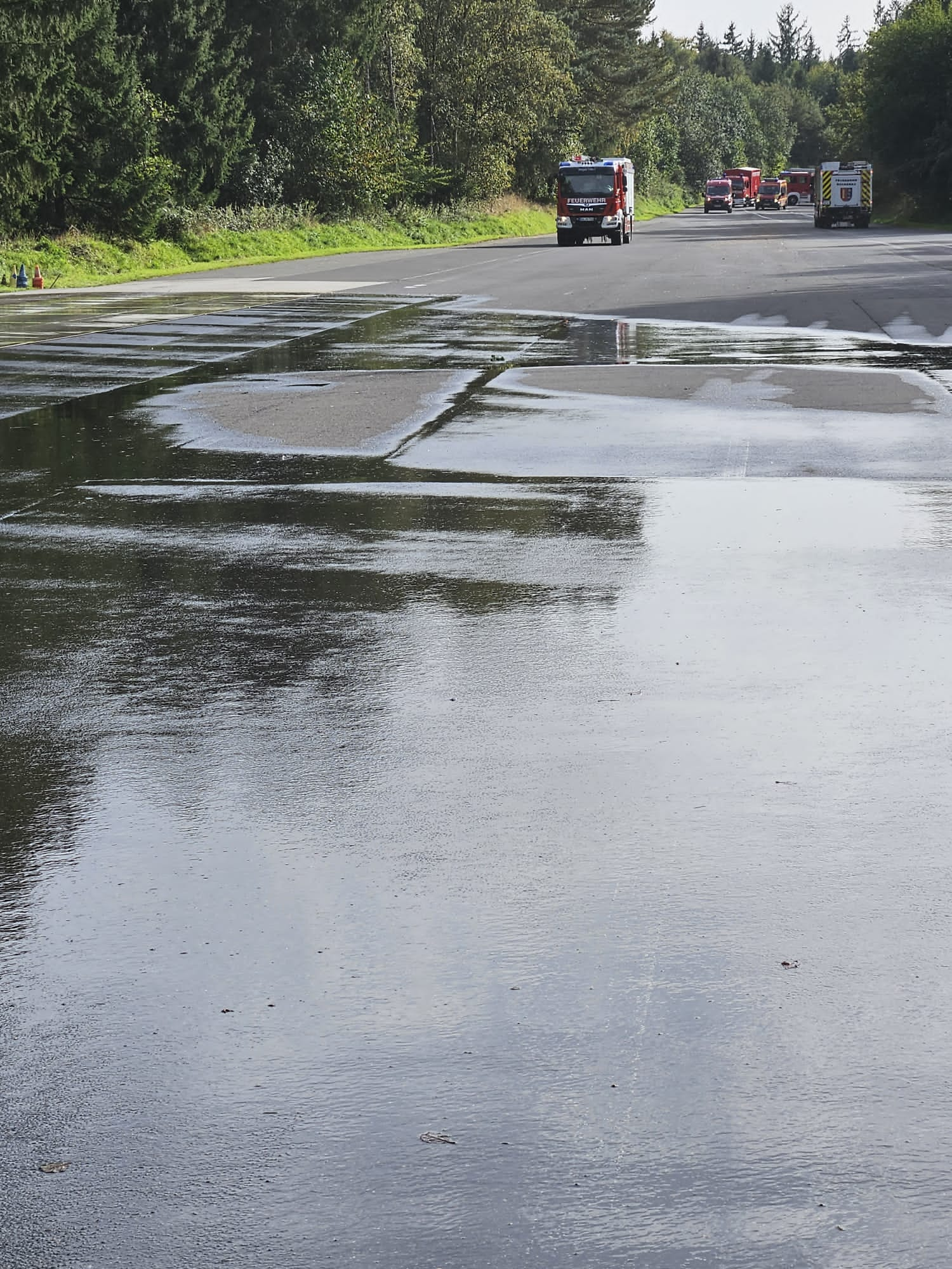 Fahrsicherheitstraining für Feuerwehreinsatzfahrer