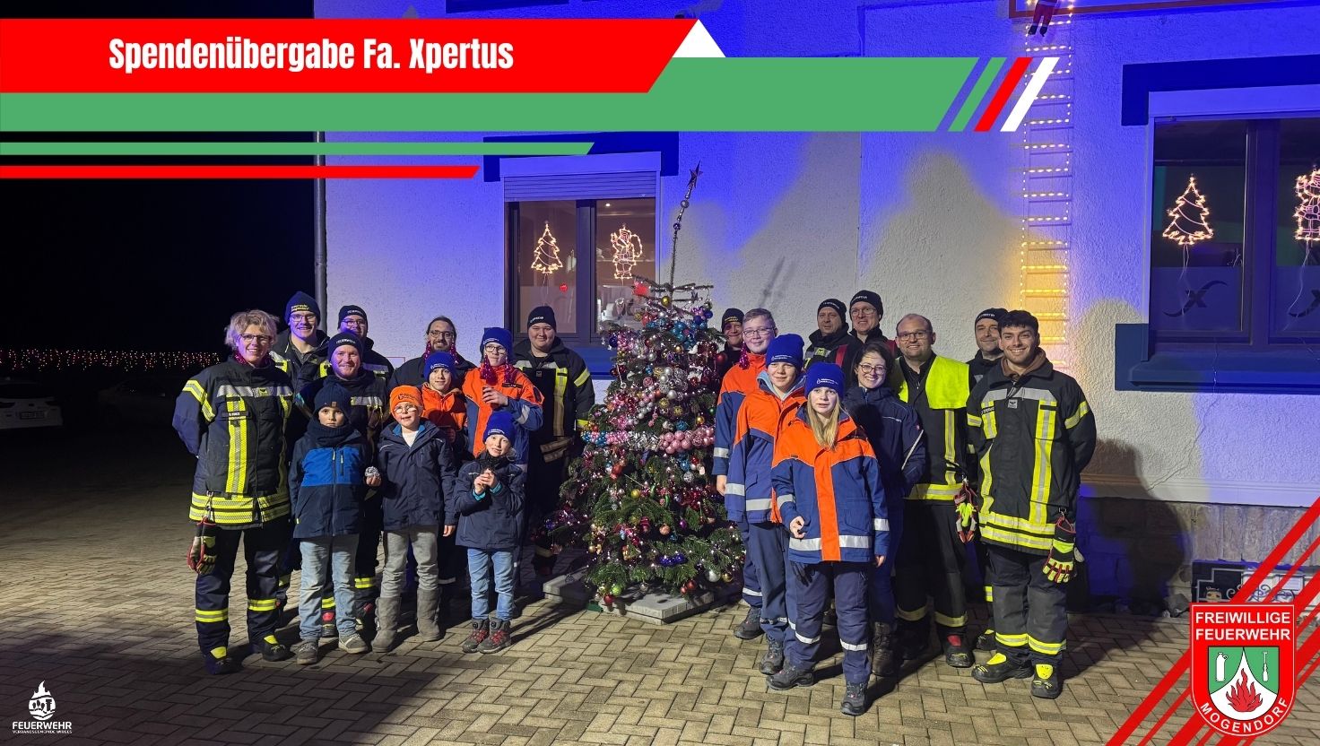 Xpertus IT Systemhaus übergibt Spende aus Weihnachtsaktion „Weihnachtsbaum Paul“